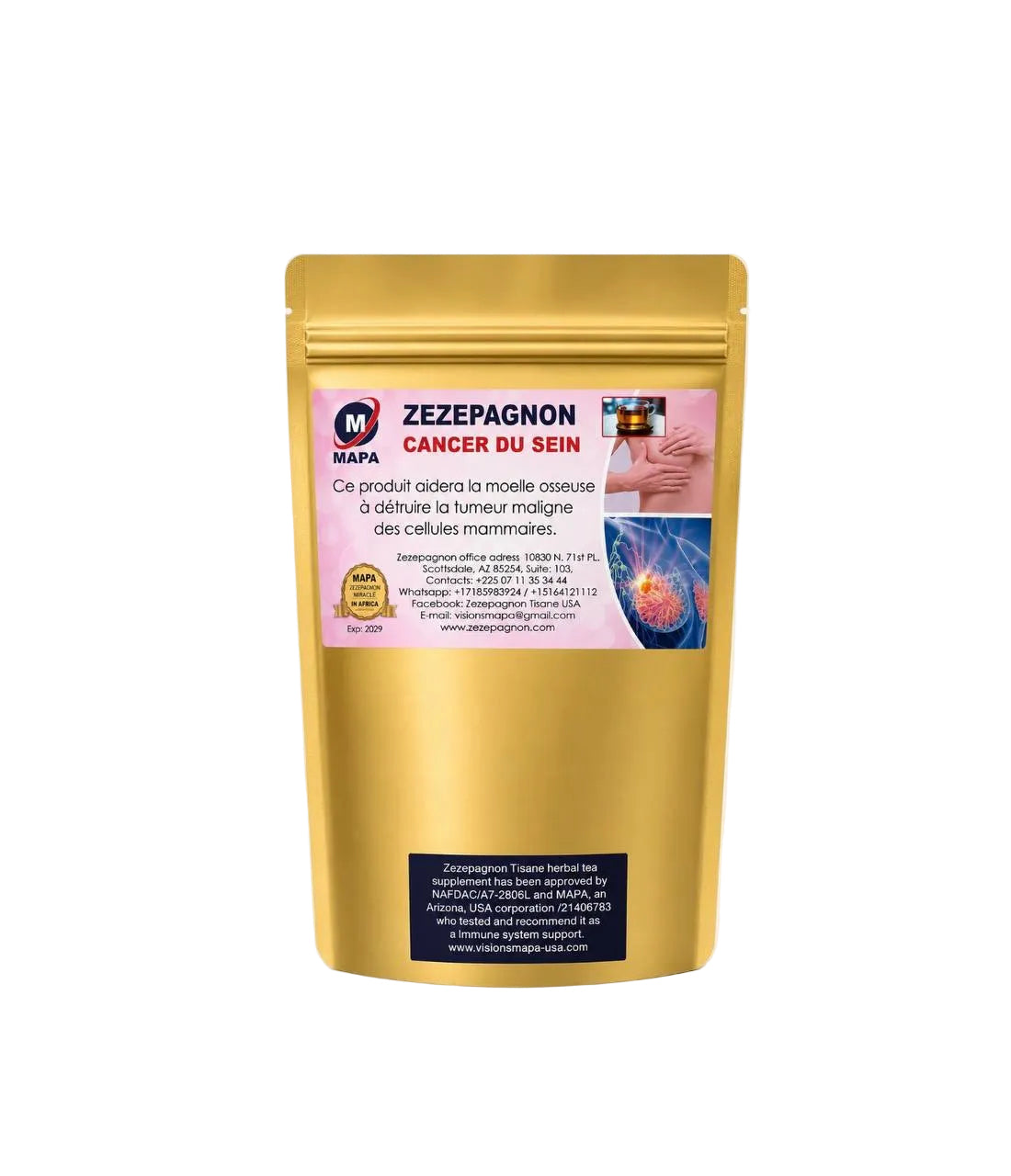 ZEZEPAGNON CANCER DU SEIN (PETIT)
