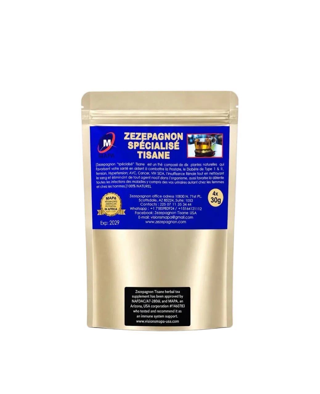 ZEZEPAGNON SPÉCIALISÉ TISANE (GRAND)